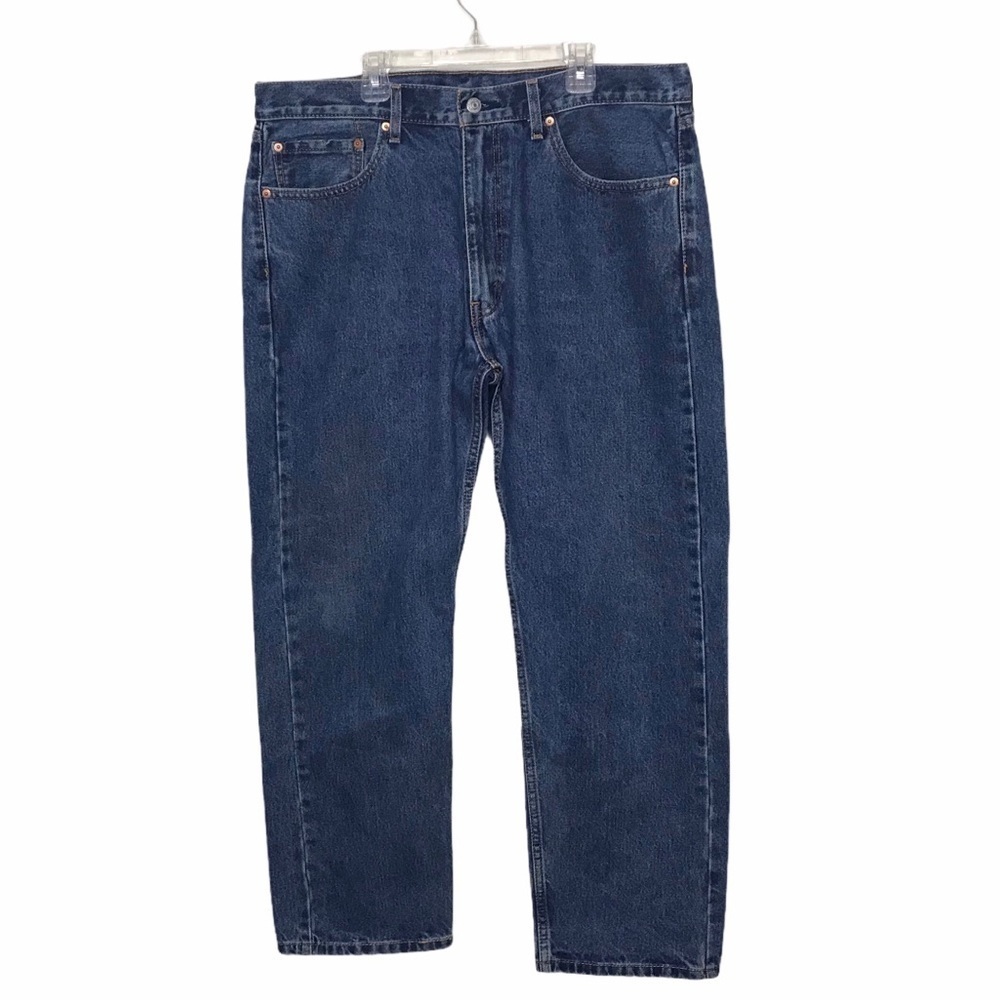 Levis 505 Original Straight Leg Denim Jeans 38x30